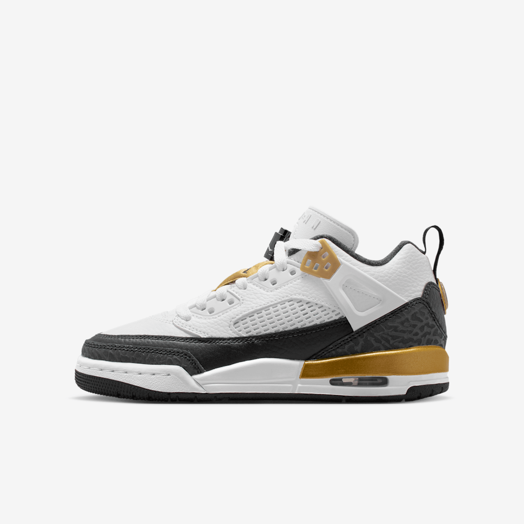 White/Metallic Gold/Black