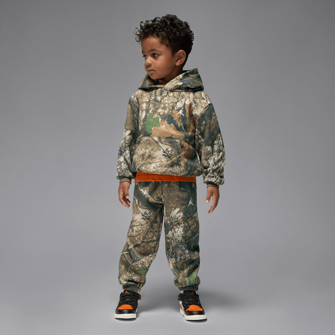 Jordan MVP Toddler Realtree 2-Piece Hoodie Set - Medium Olive