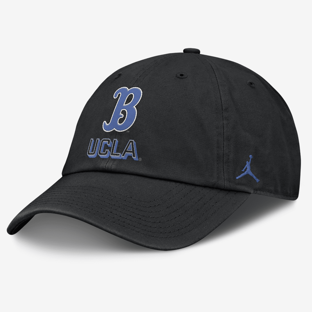 UCLA On-Field Club Gameday Men's Jordan Brand College Adjustable Hat - Black